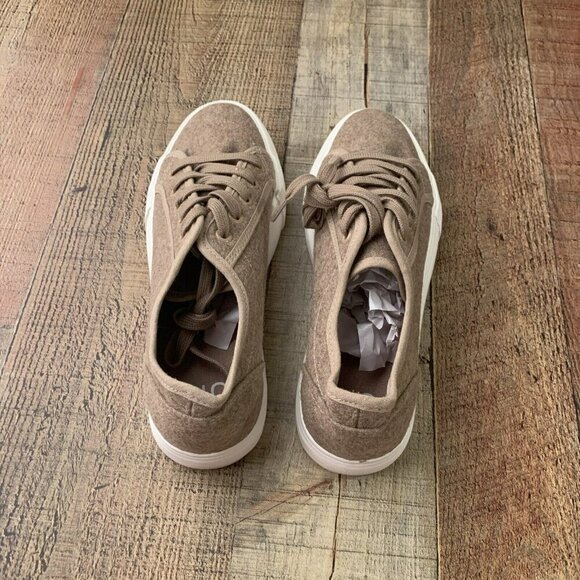 Just Fab Women's Sz 8M Sneakers Shoes Portabella Low Top Lace Up Canvas - Picture 6 of 10